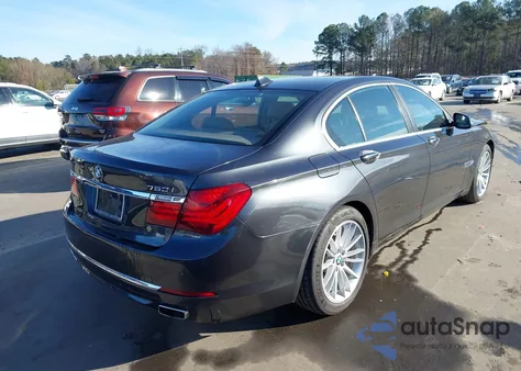 2014 BMW 750I from USA, damaged, VIN WBAYA8C58ED825030